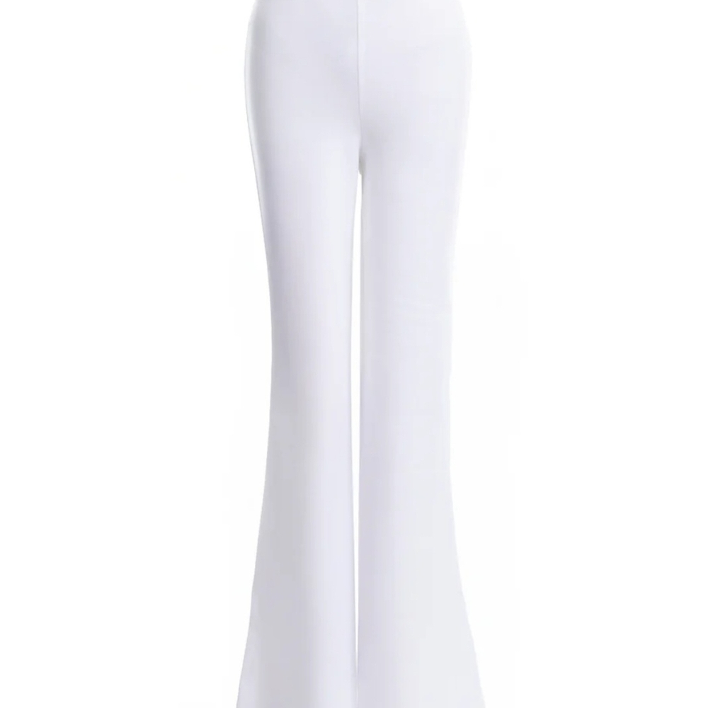 Dress the Population White Flare Pants
